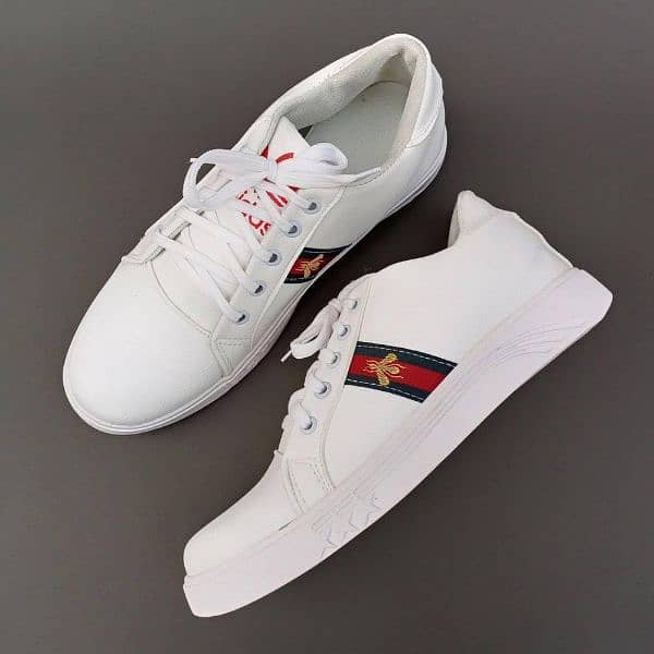 Men's sport shoes white free delivery 1