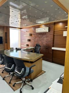 Vip Lavish Furnished Office For Rent 24/7 Time