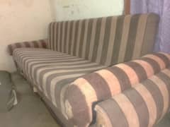 wooden sofa cam bed