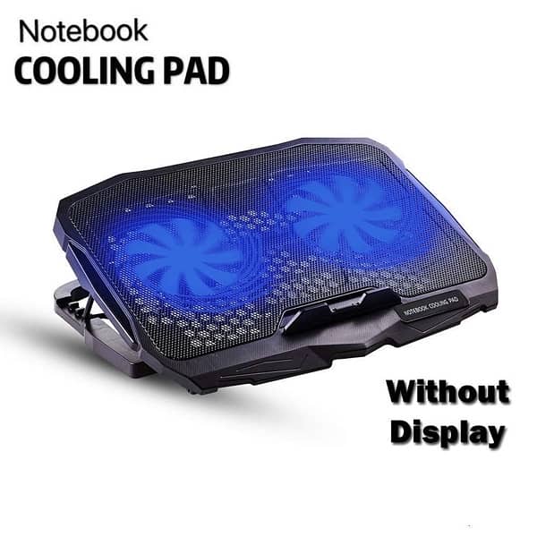 X2 cooling pad for 13-17 inch laptops with 2 large fan 2