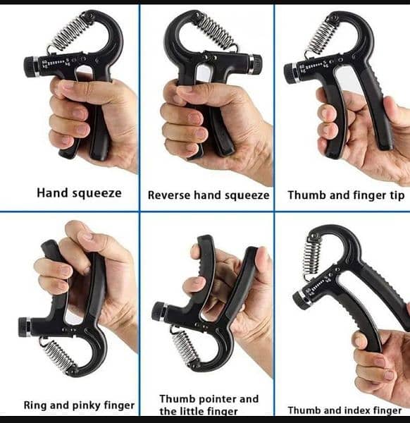 Adjustable rubber hand Gripper 1