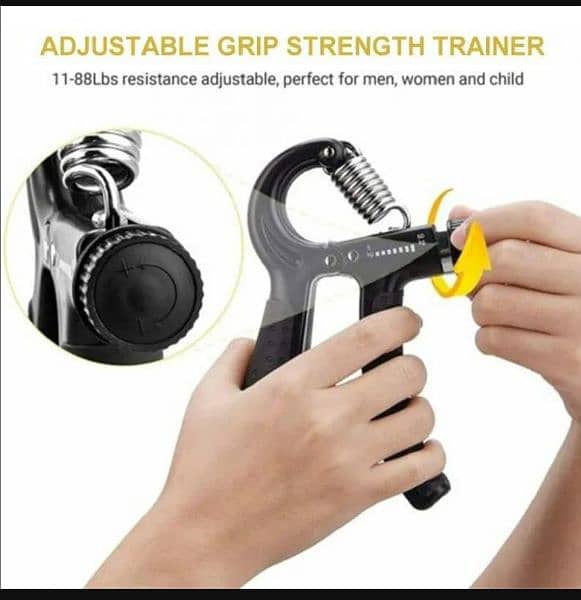 Adjustable rubber hand Gripper 2