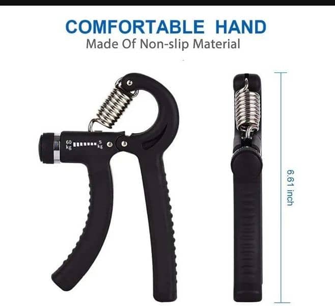 Adjustable rubber hand Gripper 6