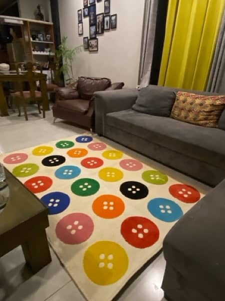 colourful ikea button design rug for sale 1