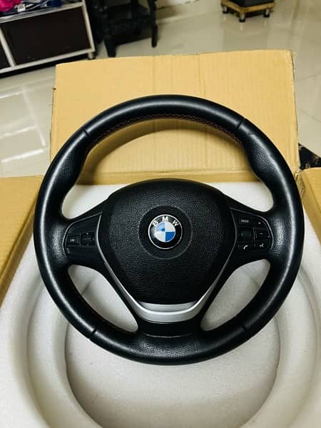 Bmw 3 series f30 2013-2017 original steering wheel with airbag 1