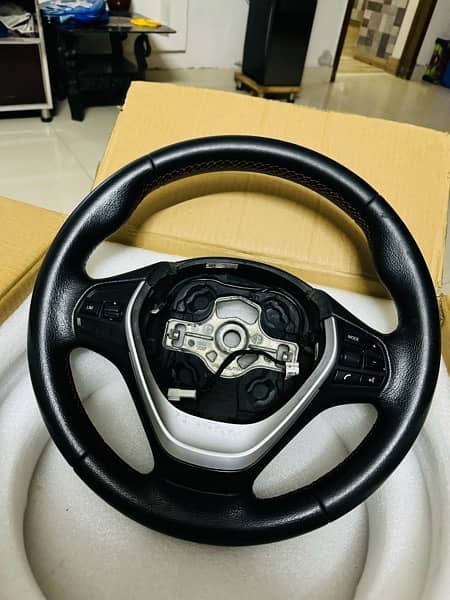 Bmw 3 series f30 2013-2017 original steering wheel with airbag 2