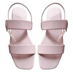 women's PVC Flat Sandals. 0