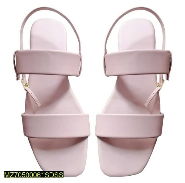 women's PVC Flat Sandals. 4