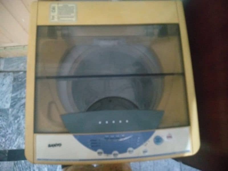 Sanyo washing machine 2