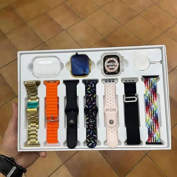 Smart Watch I20 Ultra Max Suit With Airpods 4