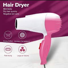 foldable mini Nova hair dryer 1000W for unisex (FREE DELIVERY)