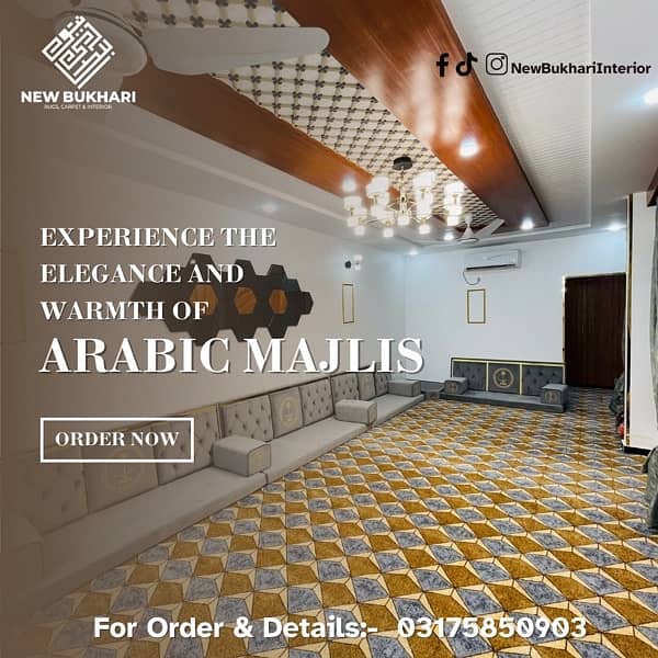 Arabic Majlis | Bethak | Sofa Majlis | Majlis Flooring | Sofa Set 1