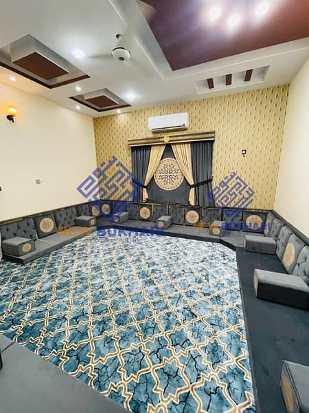 Arabic Majlis | Bethak | Sofa Majlis | Majlis Flooring | Sofa Set 12