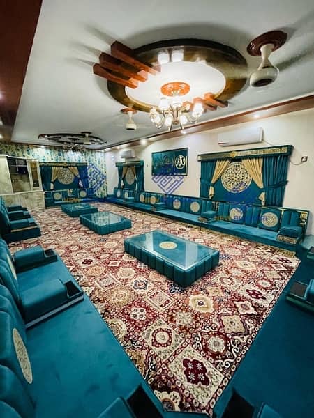 Arabic Majlis | Bethak | Sofa Majlis | Majlis Flooring | Sofa Set 17