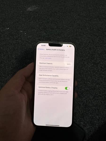 IPhone 13 Pro Max 256GB Non PTA 84% 4