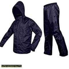 2 Pc's parachute Raincoat