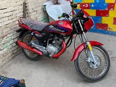 delux 125 bike lush condition fazol time waistr dor rahe