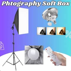 3 In 1 Photography Studio Light, Photography Soft Box