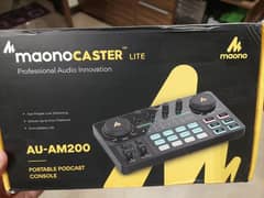 Maono Caster AM200 , Sound Card, Podcaster, Audio Interface