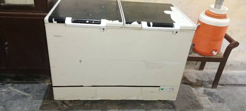 haire deep freezer double door no repair 2