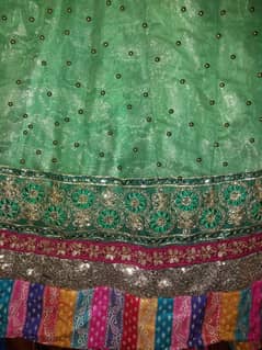 Lehengas with  beauifully embelished with tilla mirror beads