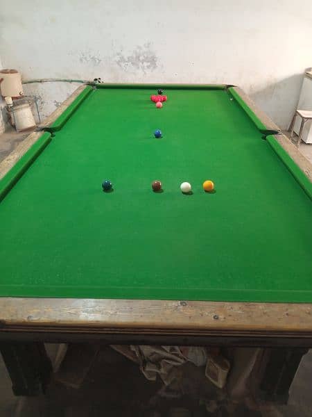 5 by 10 Snooker table 2