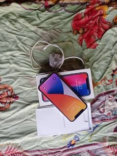 iphone x 64 GB full box all accessories