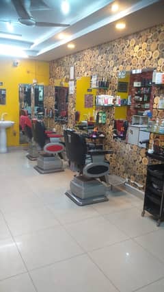 Running Barber Shop for sale in PWD 0