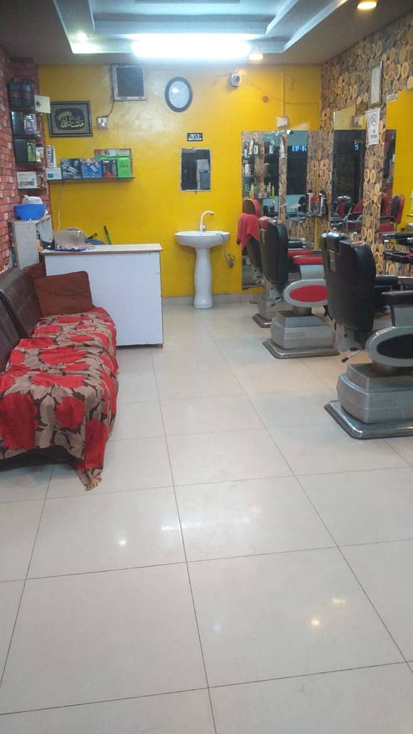 Running Barber Shop for sale in PWD 1