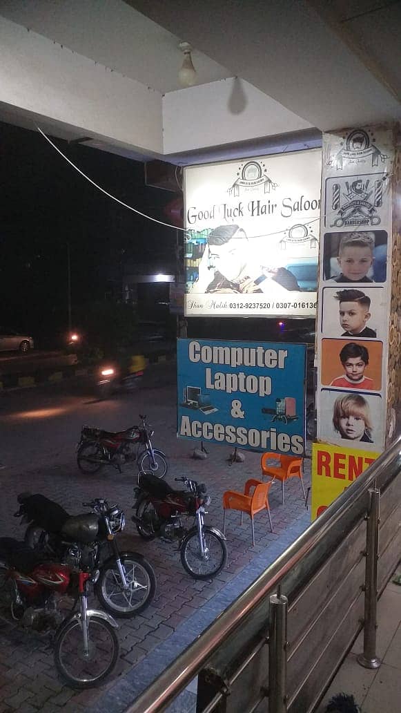 Running Barber Shop for sale in PWD 4