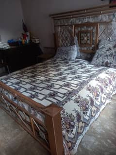 Iron Bed set and Dining table with Chairs