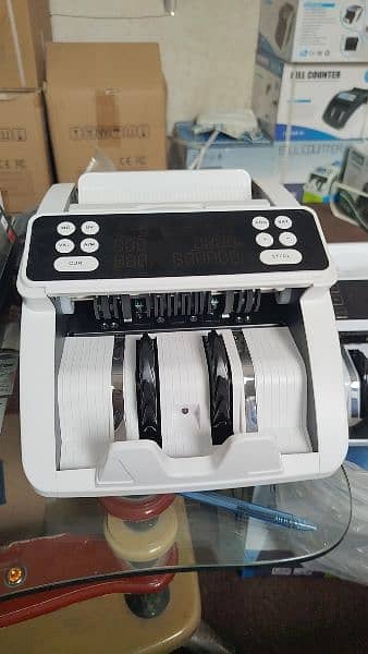 Wholesale Bank Currency,note mix Cash Count Machine with fake detect 19