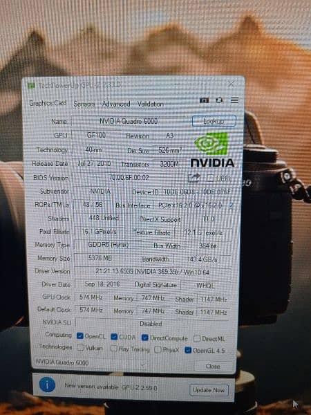 Nvidia Quadro 6000 6gb card for sale 6