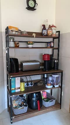 Trendy Kitchen Storage Rack in Perfect Condition