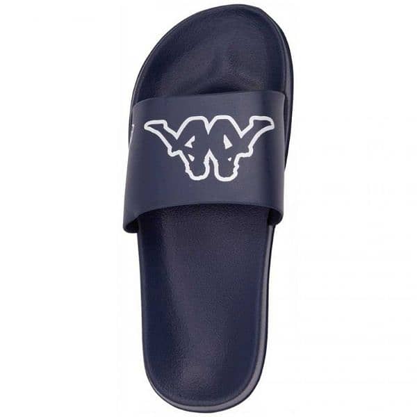 Orignal Kappa Slides White/navy blue. 1