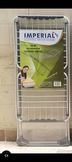 New) Aluminum Cloth Dryer Stand Foldable - 20m