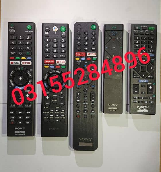 Eco-star TCL Samsung Sony original remote control available 4