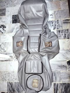 125 Rexine/leather Cover Grey Colour