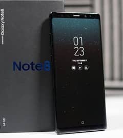 Samsung note 8 with Box Official Pta Approved