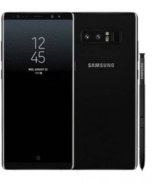 Samsung note 8 daul sim with Box Official Pta Approved 2