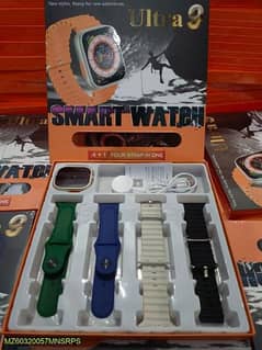 4in1 straps ultra Smart watch