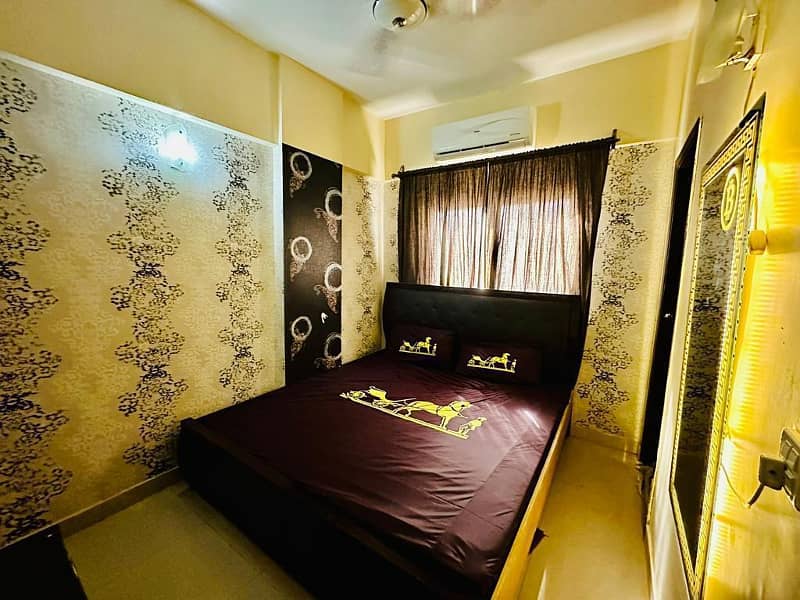 Defence DHA phase 5 fully furnished banglo room available for rent 1