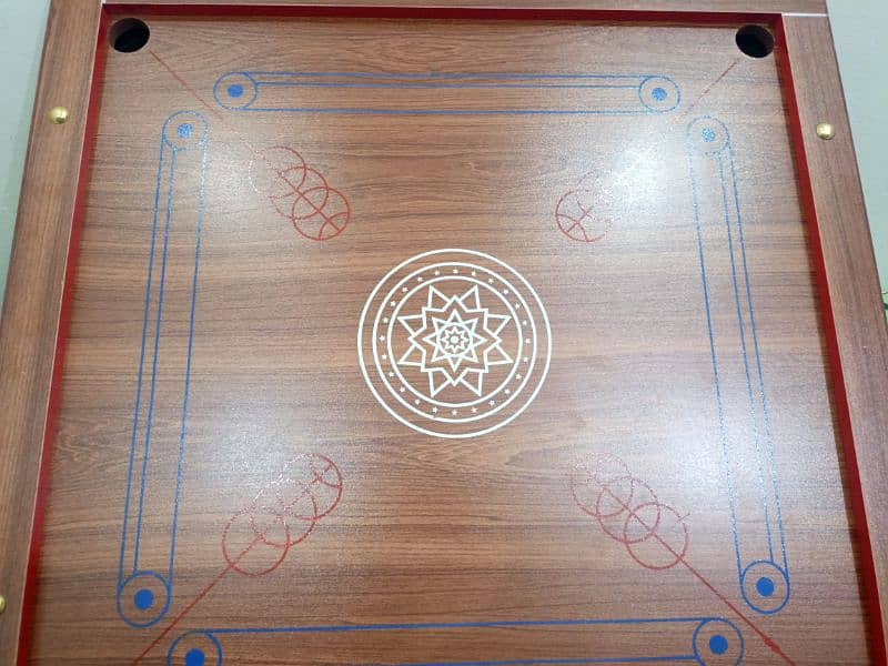 wooden carrom board with piece(03057311715) 3