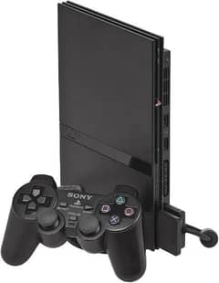 PlayStation2 With Racing games And 2 controller