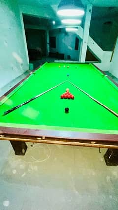 snooker table