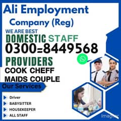 cook,maids,driver,helper,couple,pattient