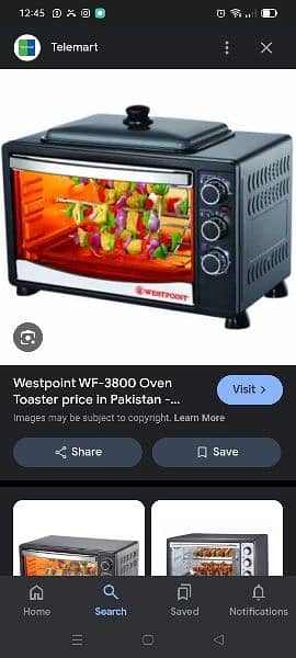 west point oven toaster 1