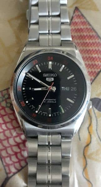 seiko 5 21 jewels automatic japan watch 0