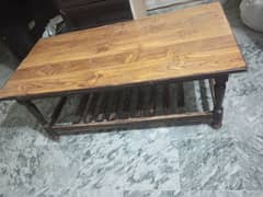 real wooden center table for sale