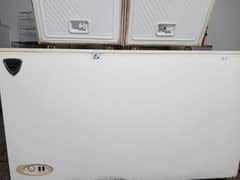 waves full size deep freezer with double doors for sale